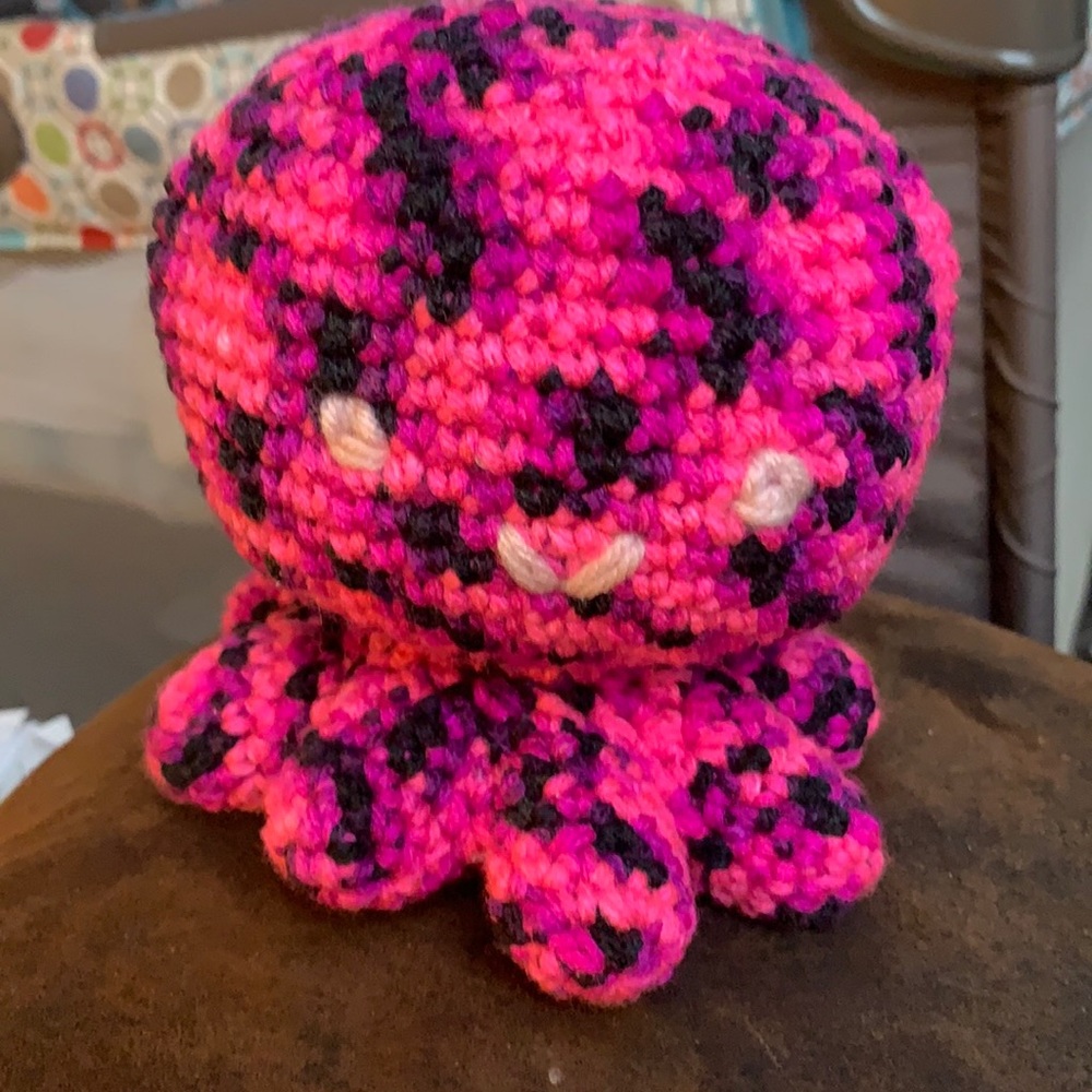Stuffed animal, toy, amigurumi toy, kids toy.